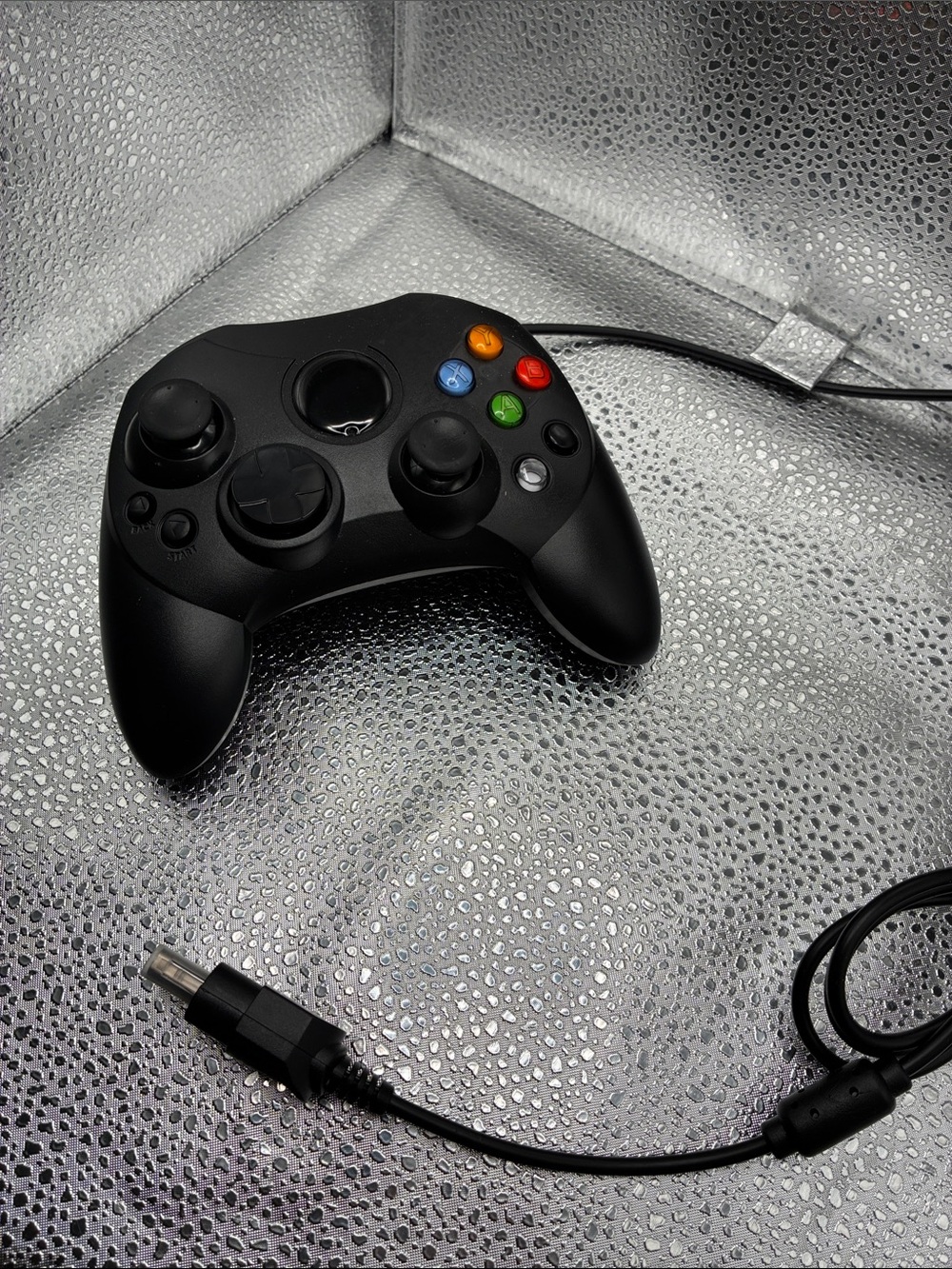 Wired Black Game Controller - Compatible Video Game Controller